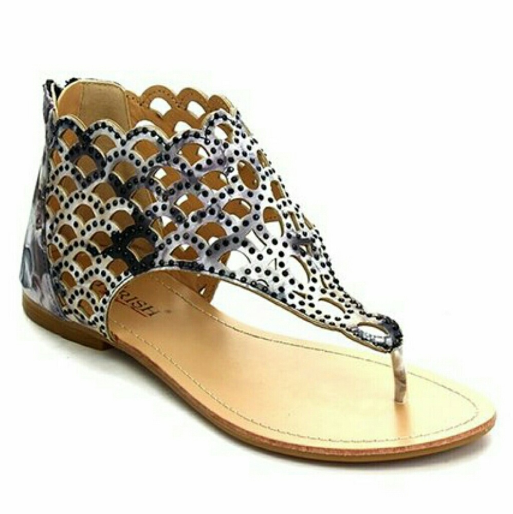 High Top Sandals Flats